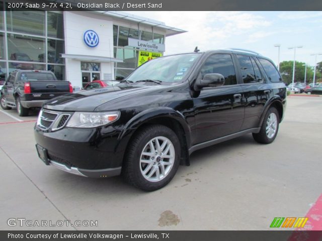 2007 Saab 9-7X 4.2i in Obsidian Black