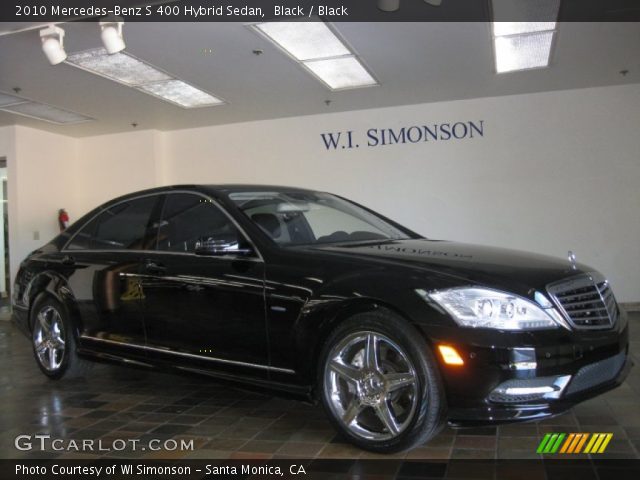 2010 Mercedes-Benz S 400 Hybrid Sedan in Black