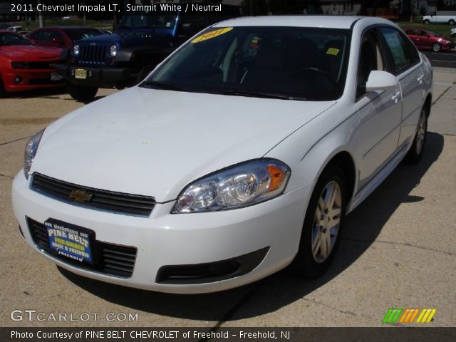 2011 Chevrolet Impala LT in Summit White