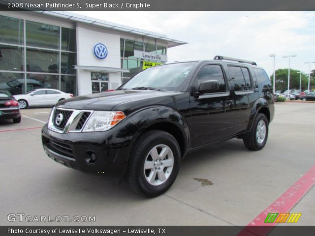 2008 Nissan Pathfinder S in Super Black