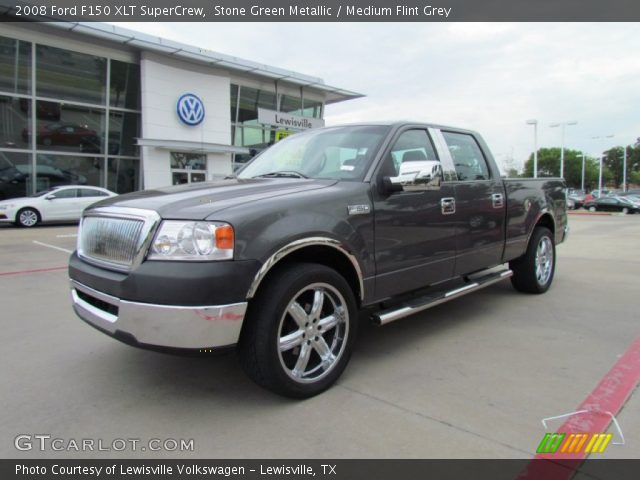 2008 Ford F150 XLT SuperCrew in Stone Green Metallic