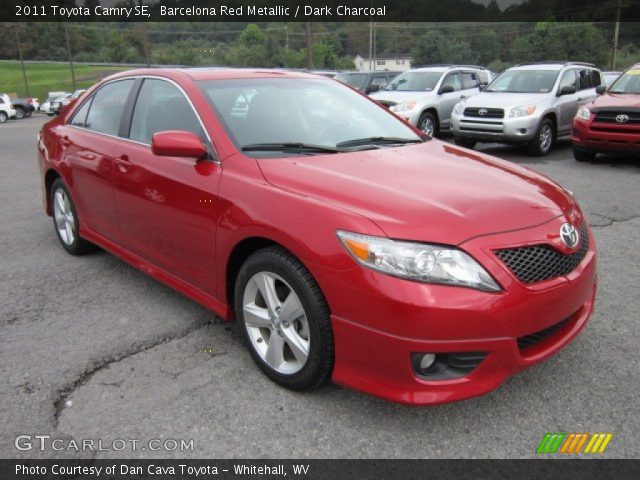 2011 Toyota Camry SE in Barcelona Red Metallic