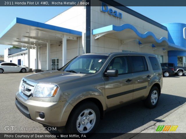 2011 Honda Pilot LX 4WD in Mocha Metallic