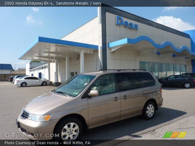 2003 Honda Odyssey EX-L in Sandstone Metallic