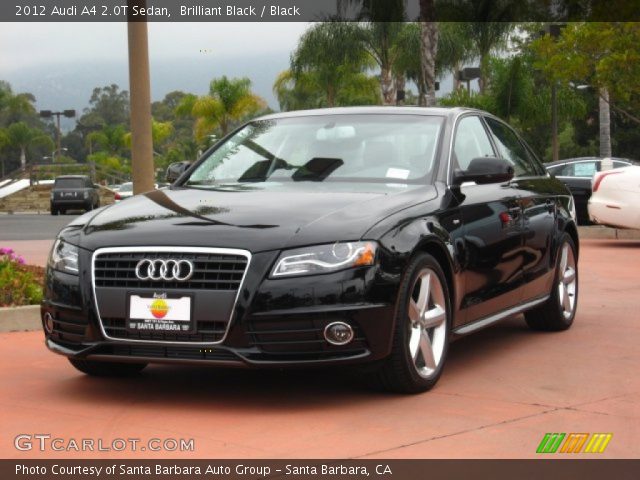 2012 Audi A4 2.0T Sedan in Brilliant Black