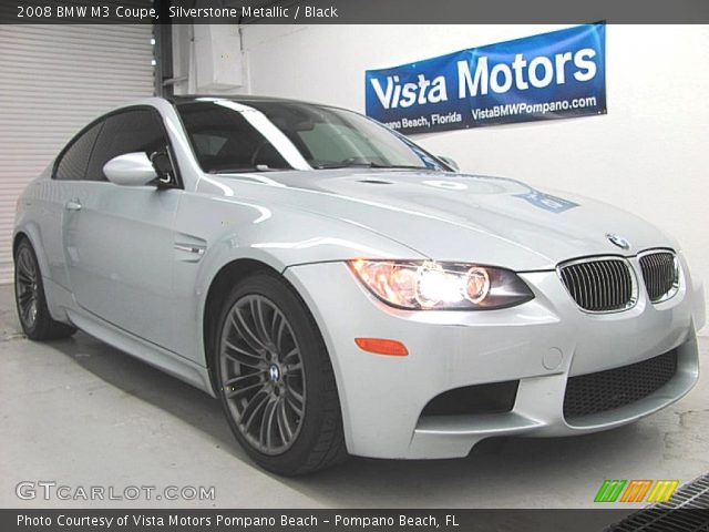 2008 BMW M3 Coupe in Silverstone Metallic