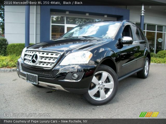 2010 Mercedes-Benz ML 350 4Matic in Black