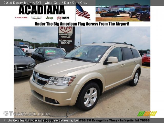 2010 Dodge Journey SXT in White Gold