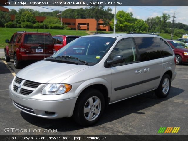 2005 Dodge Caravan SXT in Bright Silver Metallic