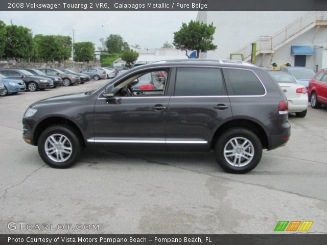 2008 Volkswagen Touareg 2 VR6 in Galapagos Metallic