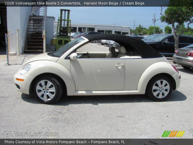 2008 Volkswagen New Beetle S Convertible in Harvest Moon Beige