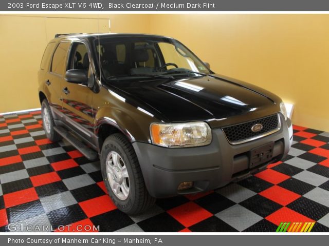 2003 Ford Escape XLT V6 4WD in Black Clearcoat