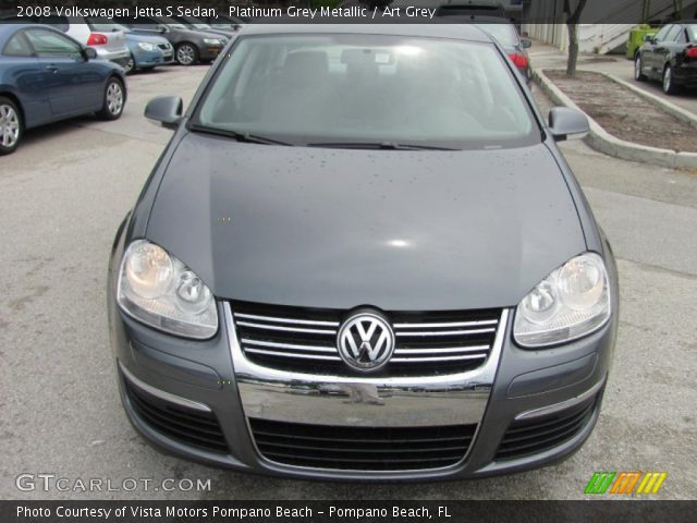 2008 Volkswagen Jetta S Sedan in Platinum Grey Metallic