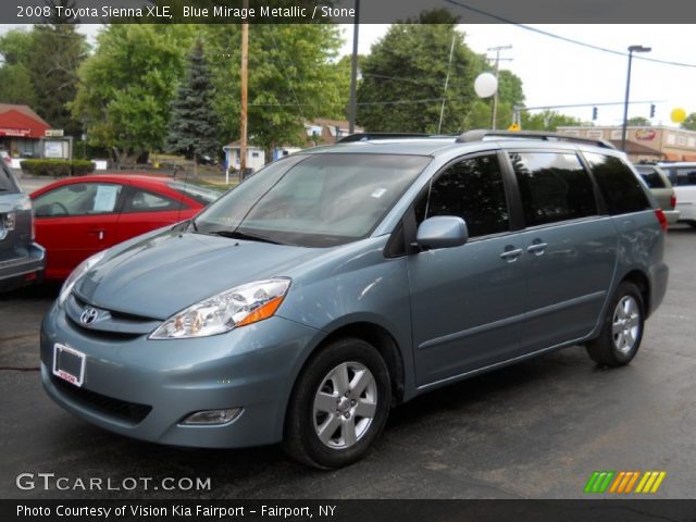 2008 Toyota Sienna XLE in Blue Mirage Metallic