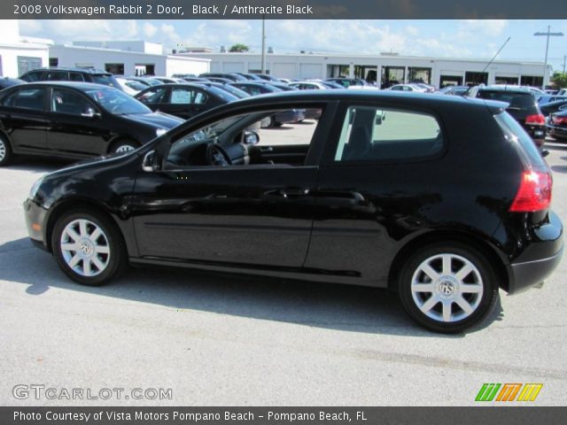 2008 Volkswagen Rabbit 2 Door in Black