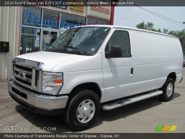 2010 Ford E Series Van E250 XLT Commericial in Oxford White