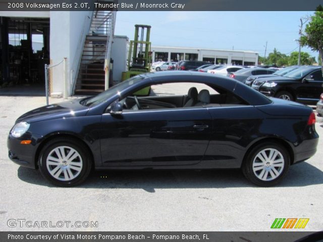 2008 Volkswagen Eos 2.0T in Thunder Blue