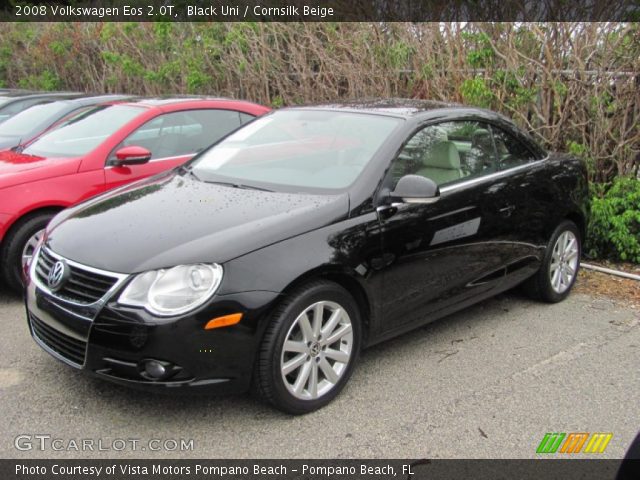 2008 Volkswagen Eos 2.0T in Black Uni