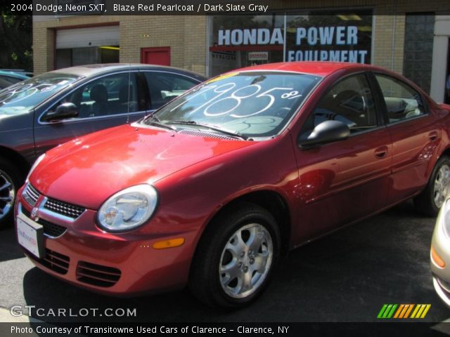 2004 Dodge Neon SXT in Blaze Red Pearlcoat