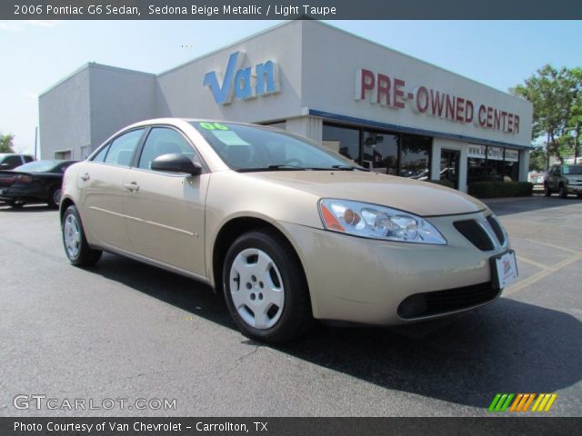 2006 Pontiac G6 Sedan in Sedona Beige Metallic