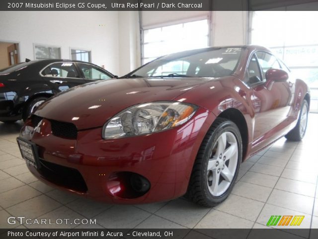 2007 Mitsubishi Eclipse GS Coupe in Ultra Red Pearl