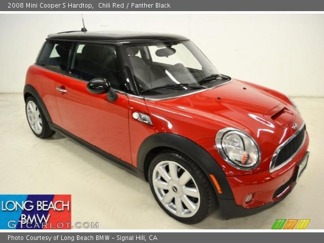 2008 Mini Cooper S Hardtop in Chili Red