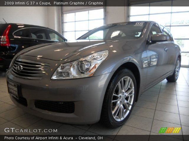 2009 Infiniti G 37 x Coupe in Platinum Graphite