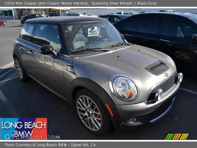 2009 Mini Cooper John Cooper Works Hardtop in Sparkling Silver Metallic