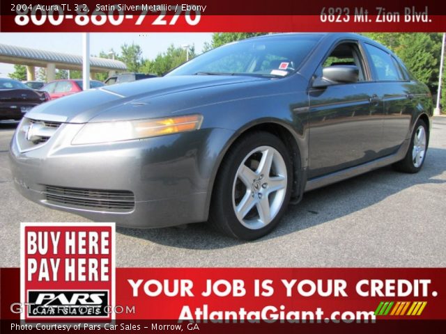 2004 Acura TL 3.2 in Satin Silver Metallic
