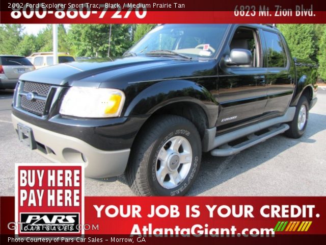 2002 Ford Explorer Sport Trac  in Black