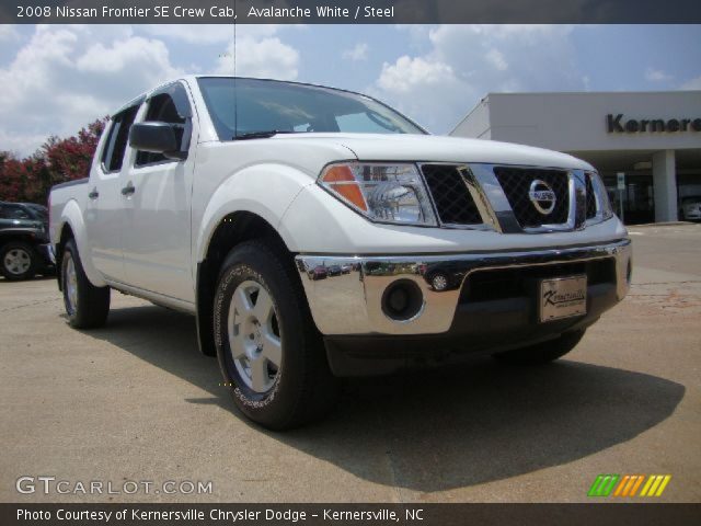 2008 Nissan Frontier SE Crew Cab in Avalanche White