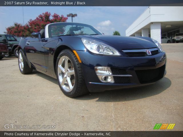 2007 Saturn Sky Roadster in Midnight Blue