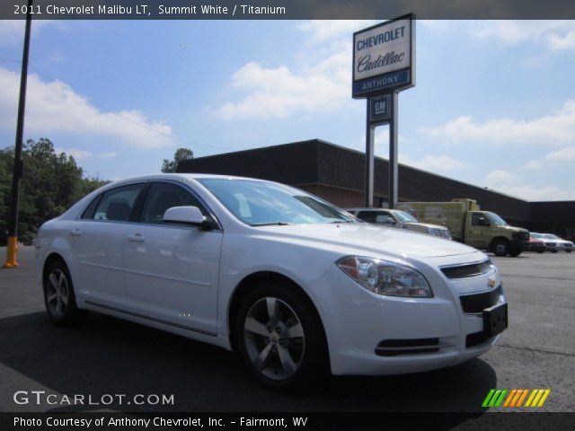 2011 Chevrolet Malibu LT in Summit White