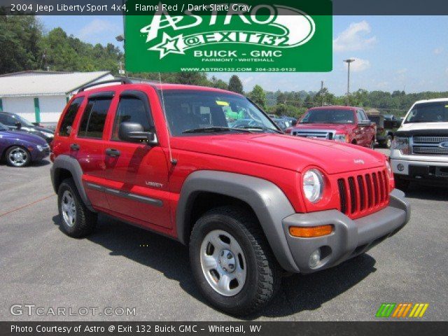 2004 Jeep Liberty Sport 4x4 in Flame Red