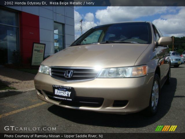 2002 Honda Odyssey EX in Mesa Beige Metallic