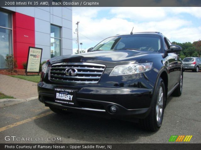 2008 Infiniti FX 35 AWD in Black Obsidian