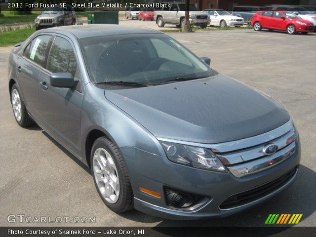 2012 Ford Fusion SE in Steel Blue Metallic