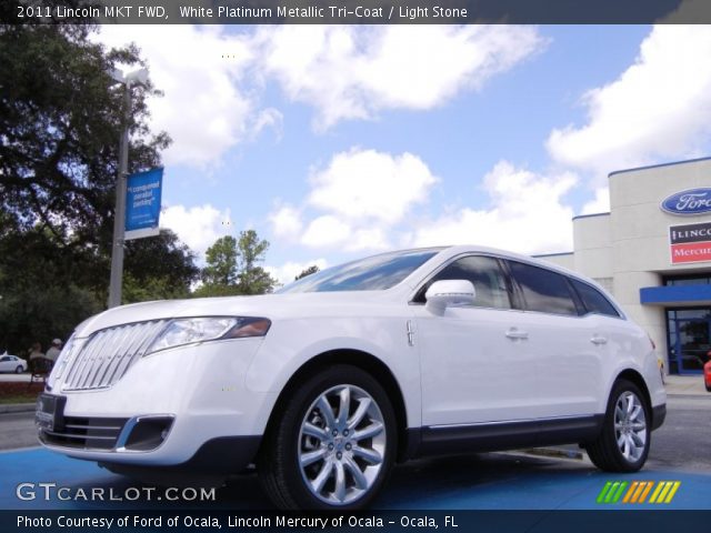 2011 Lincoln MKT FWD in White Platinum Metallic Tri-Coat