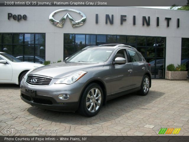 2008 Infiniti EX 35 Journey in Platinum Graphite Gray