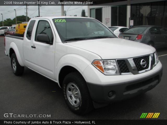2008 Nissan Frontier SE King Cab in Avalanche White
