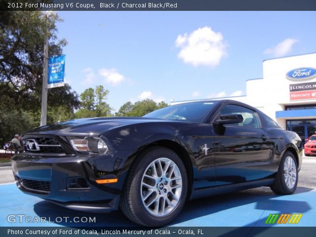 2012 Ford Mustang V6 Coupe in Black