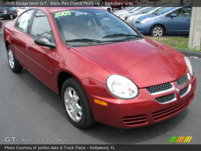 2005 Dodge Neon SXT in Blaze Red Crystal Pearlcoat