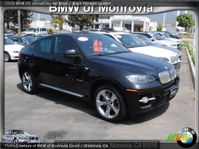 2009 BMW X6 xDrive50i in Jet Black