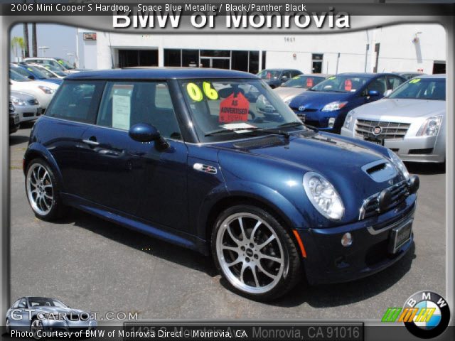 2006 Mini Cooper S Hardtop in Space Blue Metallic