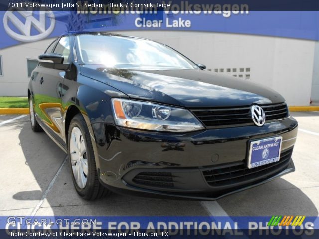 2011 Volkswagen Jetta SE Sedan in Black