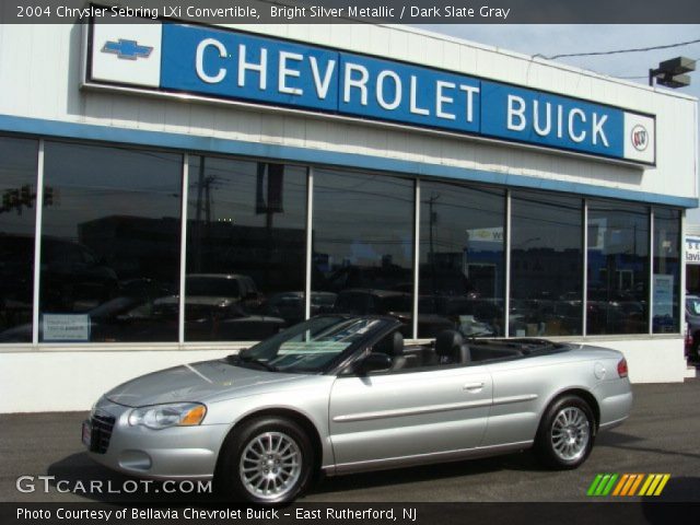 2004 Chrysler Sebring LXi Convertible in Bright Silver Metallic