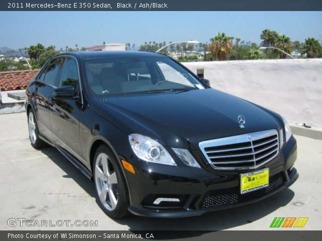 2011 Mercedes-Benz E 350 Sedan in Black
