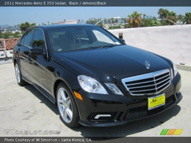 2011 Mercedes-Benz E 350 Sedan in Black
