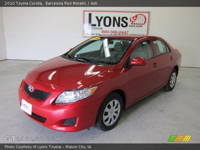 2010 Toyota Corolla  in Barcelona Red Metallic