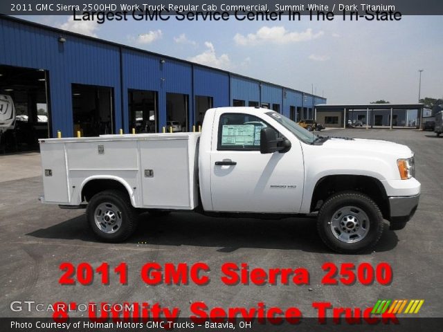 2011 GMC Sierra 2500HD Work Truck Regular Cab Commercial in Summit White